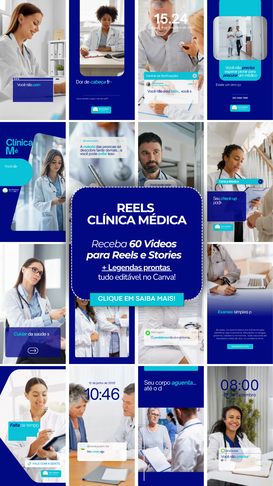 CRIATIVO REELS clínica médica